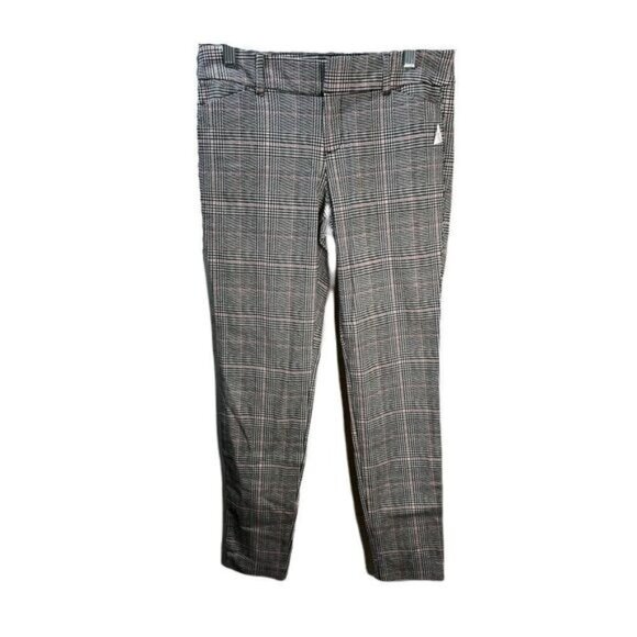 Old Navy Plaid Pants Pixie Skinny High Waisted 2P NWT - Picture 1 of 6